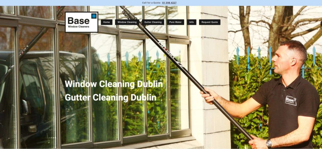 Base Window Cleaners' Homepage