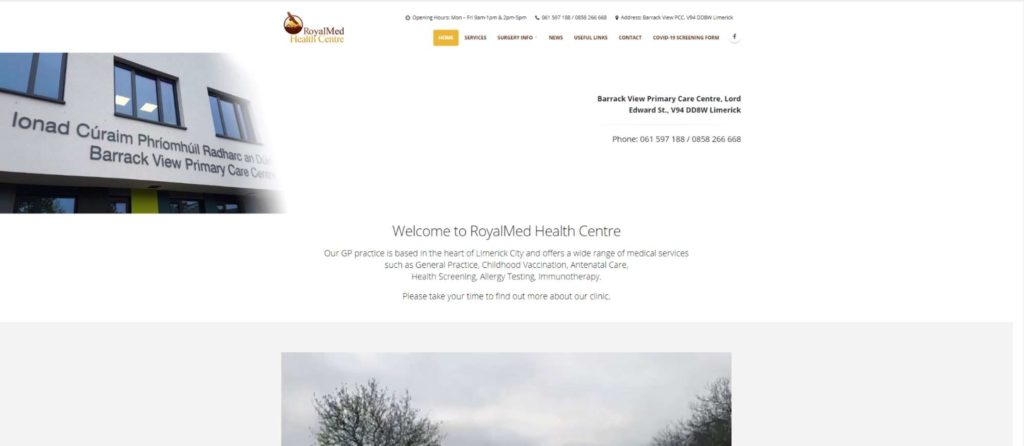 Dr. Jacek Sulmowski, RoyalMed Health Centre's Homepage