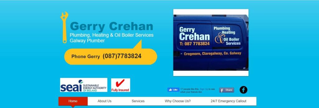 Gerry Crehan Plumbing's Homepage