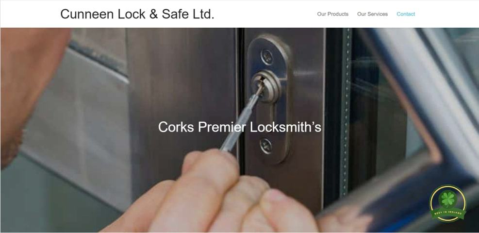Cunneen Lock & Safe Ltd's Homepage