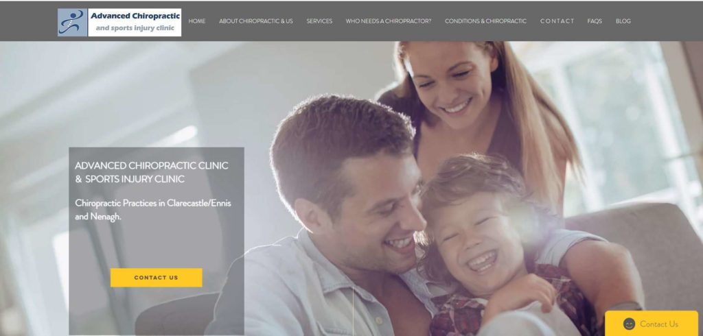 Advanced Chiropractic and Sports Injury Clinic's Homepage