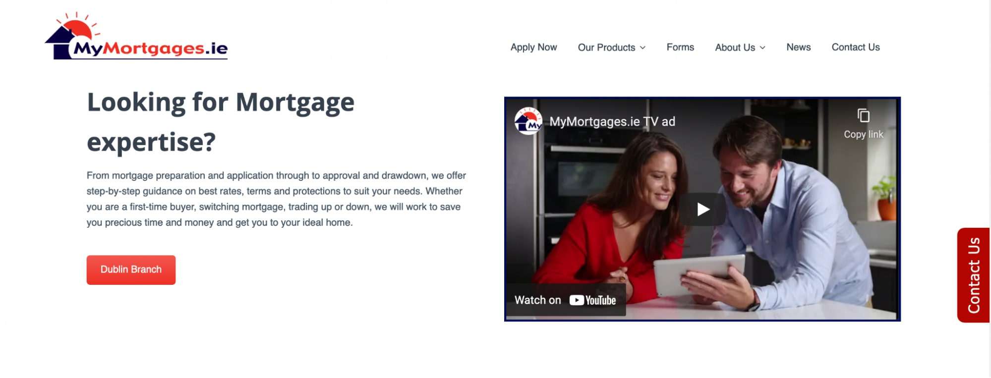 MyMortgages.ie's Homepage