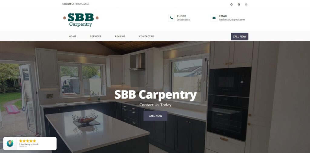 sbb carpentry homepage