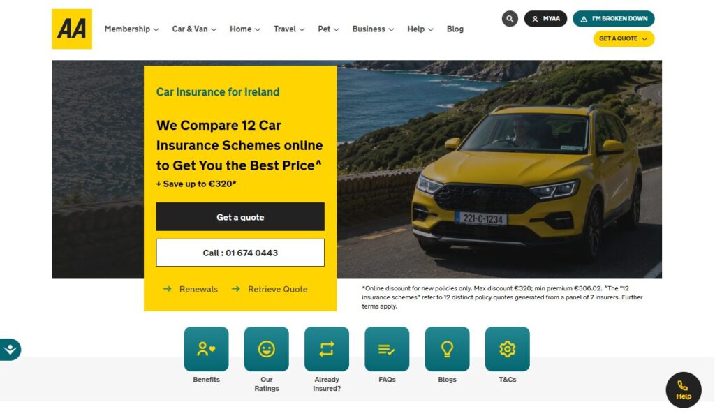 the aa homepage