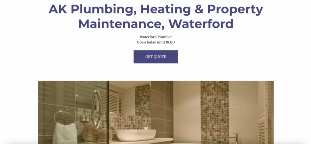 AK Plumbing, Heating & Property Maintenance's Homepage