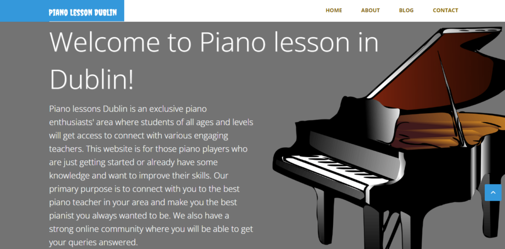 Online piano lessons available (Skype, Google Meet) Job in Dublin