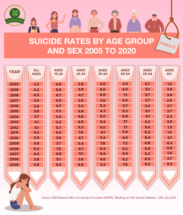 Suicide Rates by Age Group And Sex 2005-2020 (2)