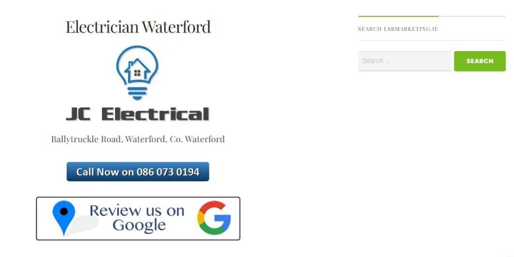 JC Electrical's Homepage