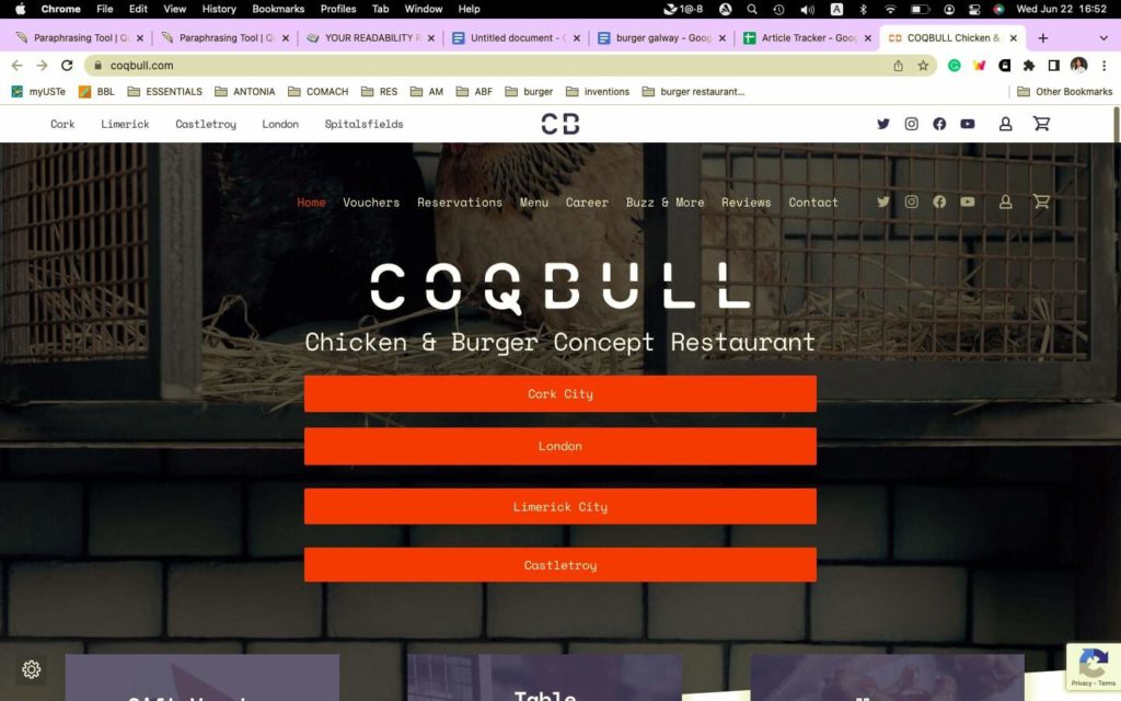Coqbull's Homepage