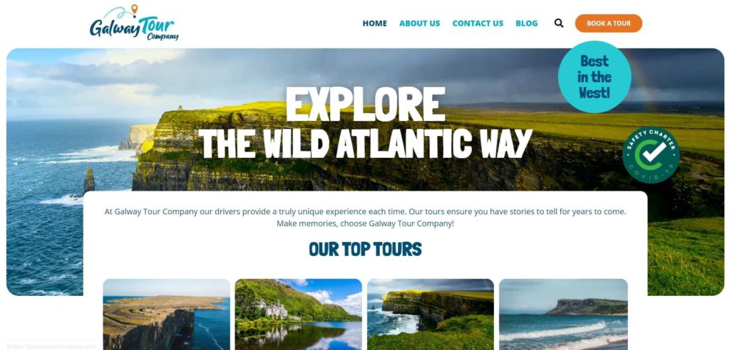 Galway Tour Company's Homepage_1