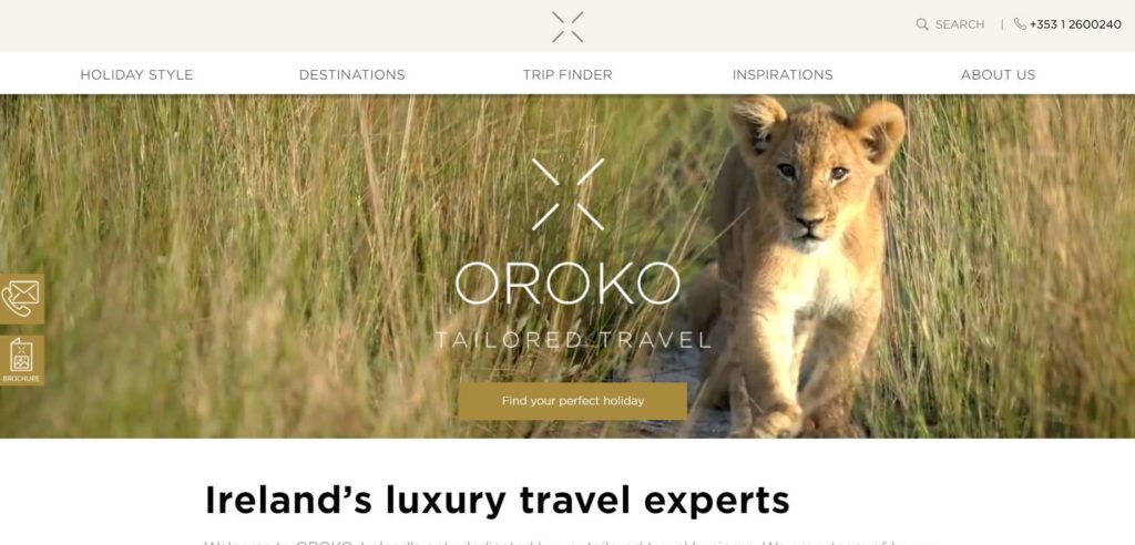Oroko Tailored Travel's Homepage_1