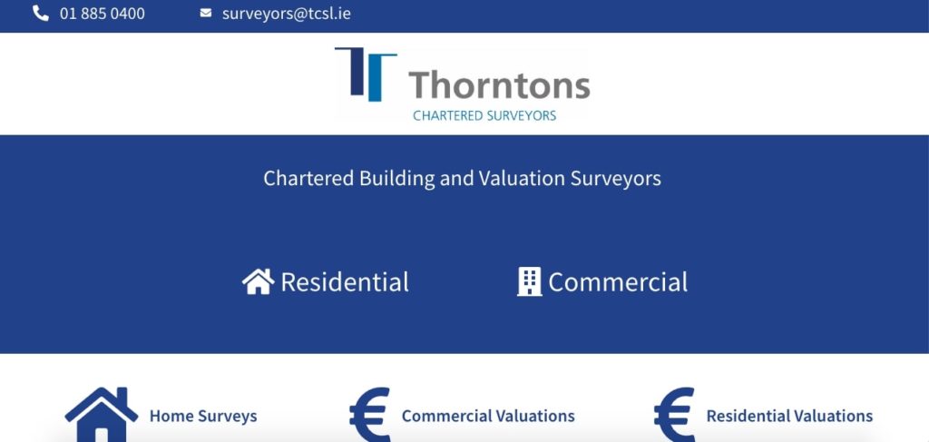 Thornton’s Chartered Surveyors's Homepage