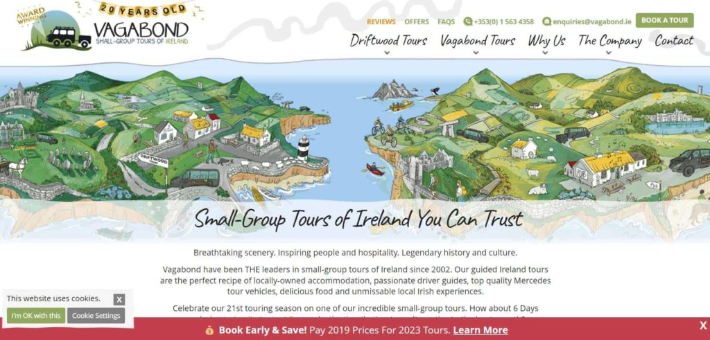 Vagabond Tours's Homepage