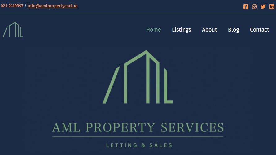 AML Property Services Homepage