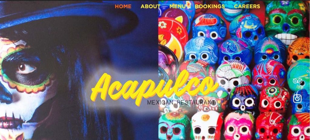 Acapulco Mexican Restaurant Homepage