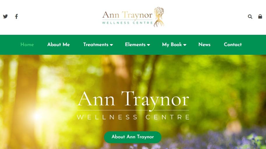 Ann Traynor Wellness Centre Homepage