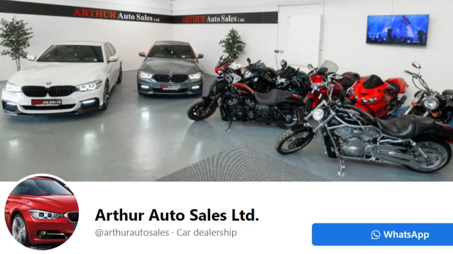 Arthur Auto Sales Ltd. Homepage