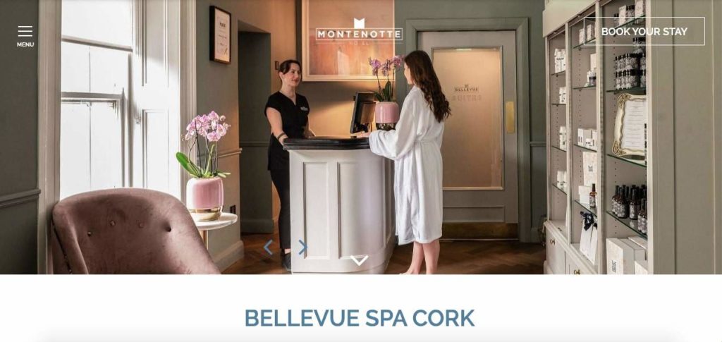 Bellevue Spa (Montenotte Hotel) Homepage