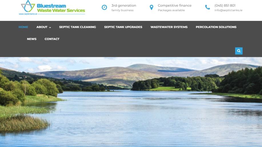 Bluestream Waste Water Services Homepage