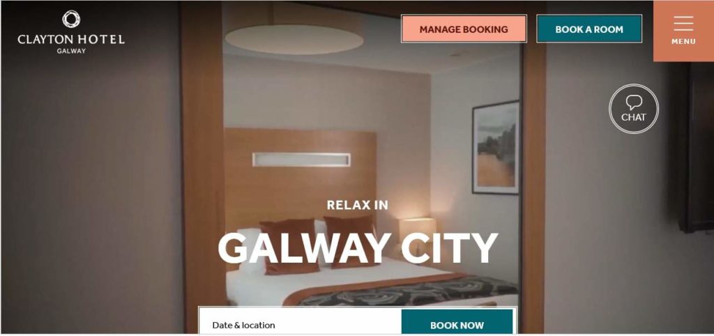 Clayton Hotel Galway Homepage