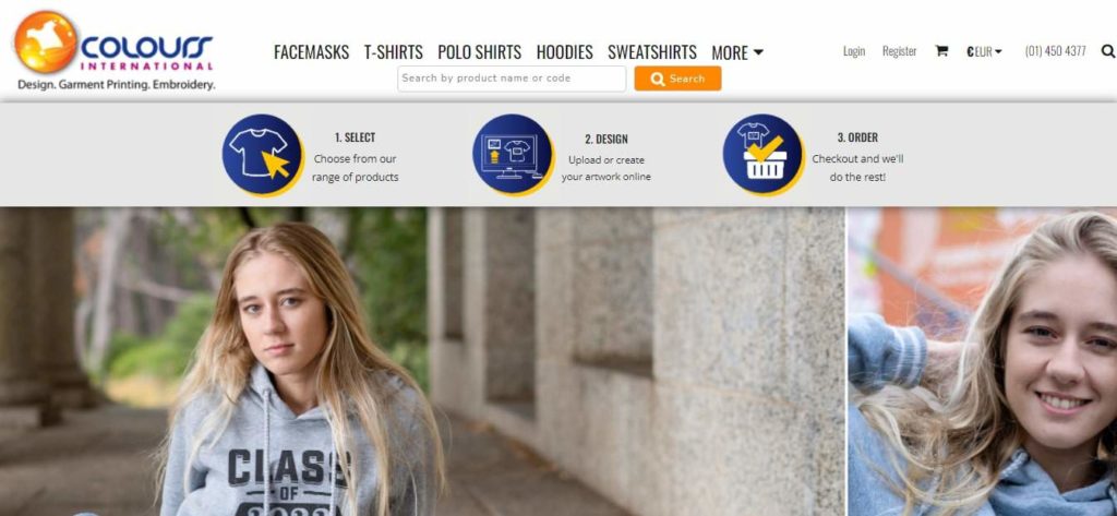 Colours International Homepage