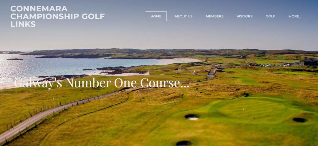 Connemara Championship Golf Links Homepage