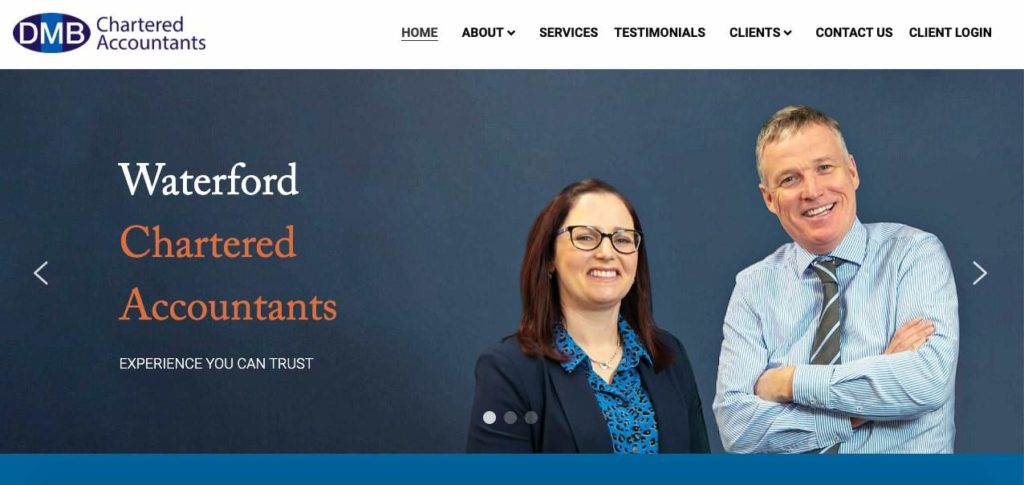 DMB Chartered Accountants Homepage