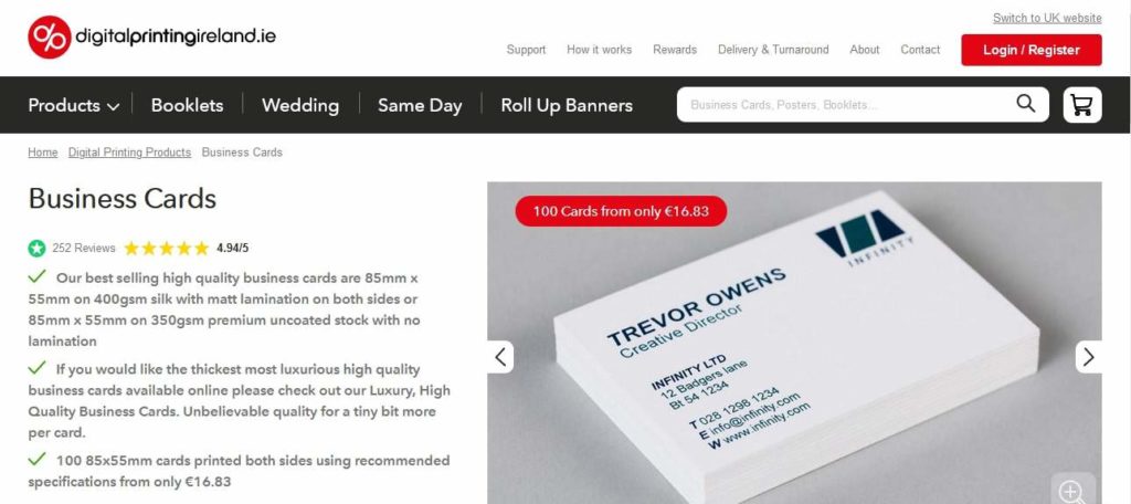 Digital Printing Ireland Homepage