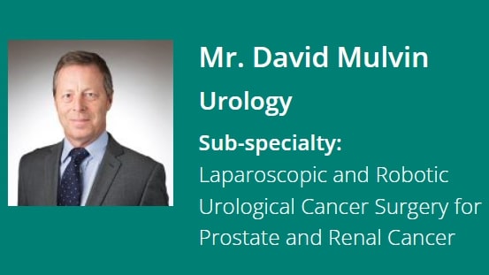 Dr David Mulvin of St. Vincent’s University Hospital Homepage