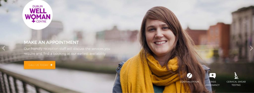 Dublin Well Woman Centre Homepage