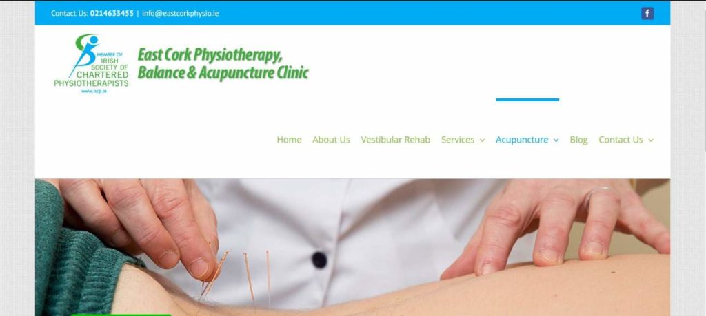East Cork Physiotherapy, Balance & Acupuncture Clinic Homepage