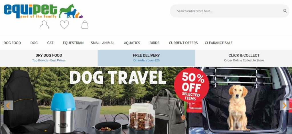 Equipet Homepage