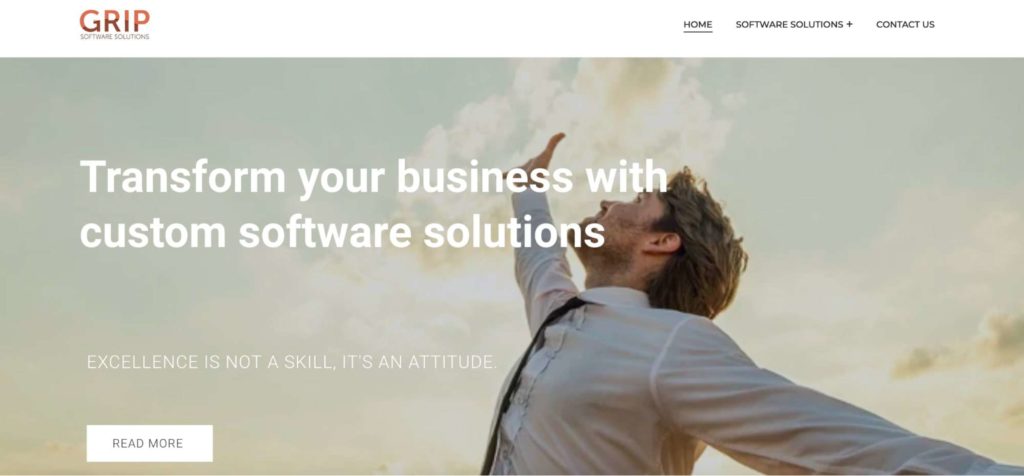 GRIP Software Solutions Homepage