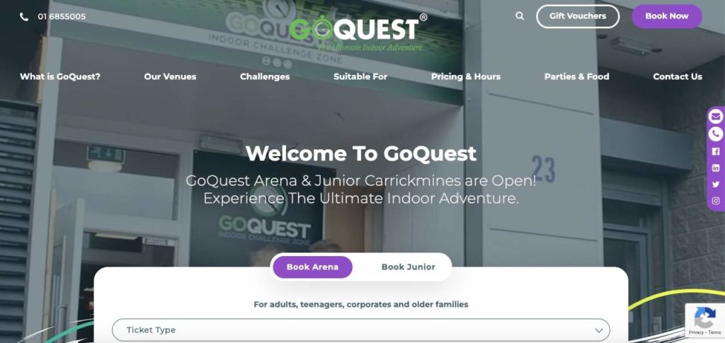 GoQuest Homepage