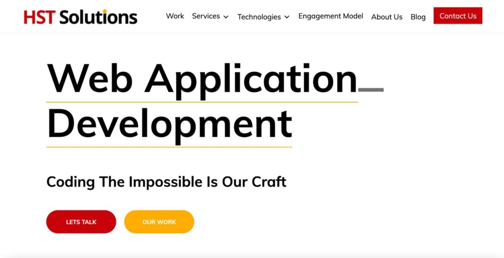 HST Solutions Homepage