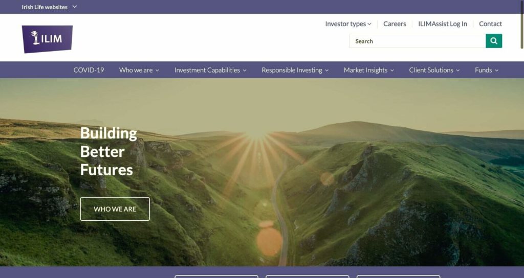 Irish Life Investment Managers Homepage