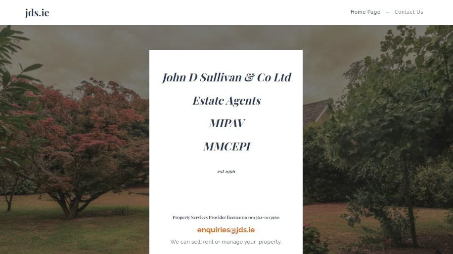 John D Sullivan & Co. Ltd. Homepage