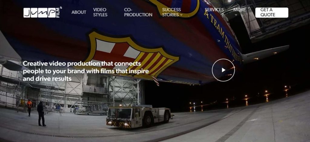 Jump Films Homepage