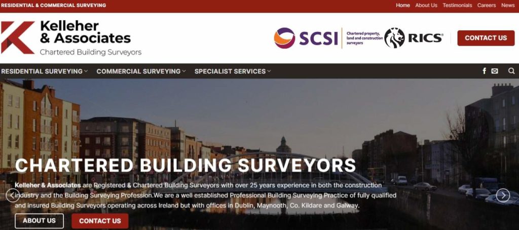 Kelleher & Associates - Chartered Building Surveyors Homepage