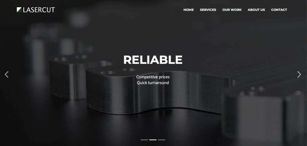 Lasercut Homepage