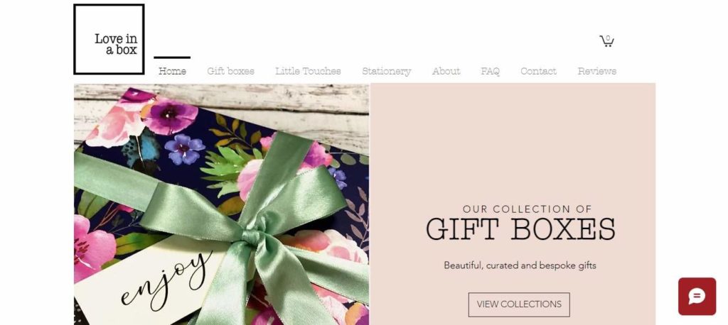 Love in a Box Homepage