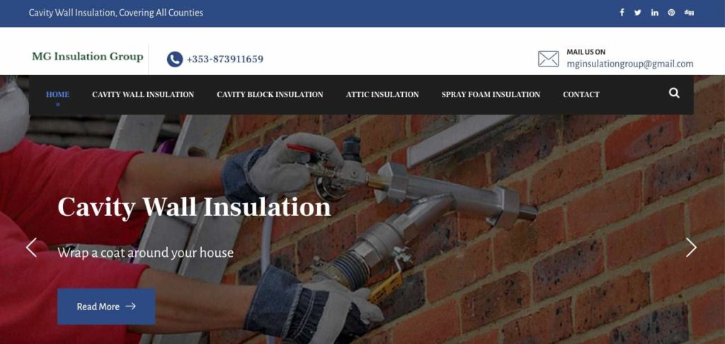 MG Insulation Group Homepage