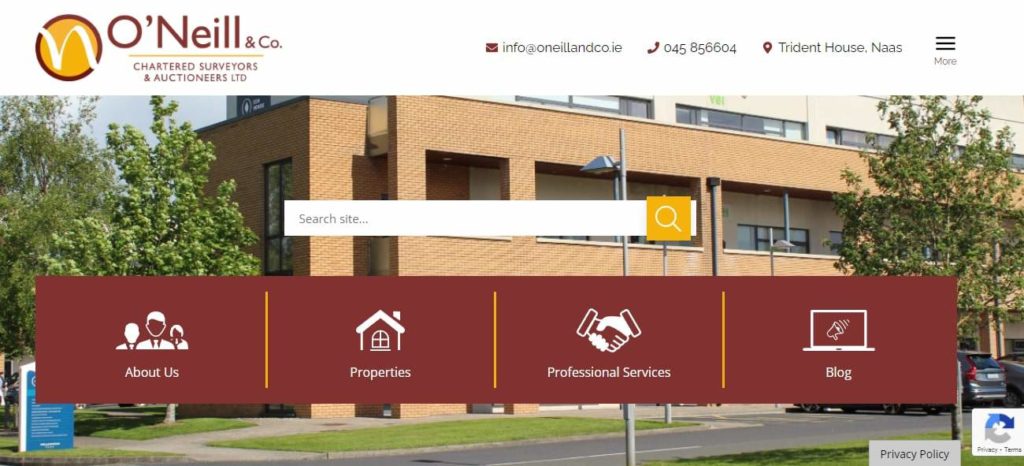 O'Neill & Co Chartered Surveyors & Auctioneers Homepage