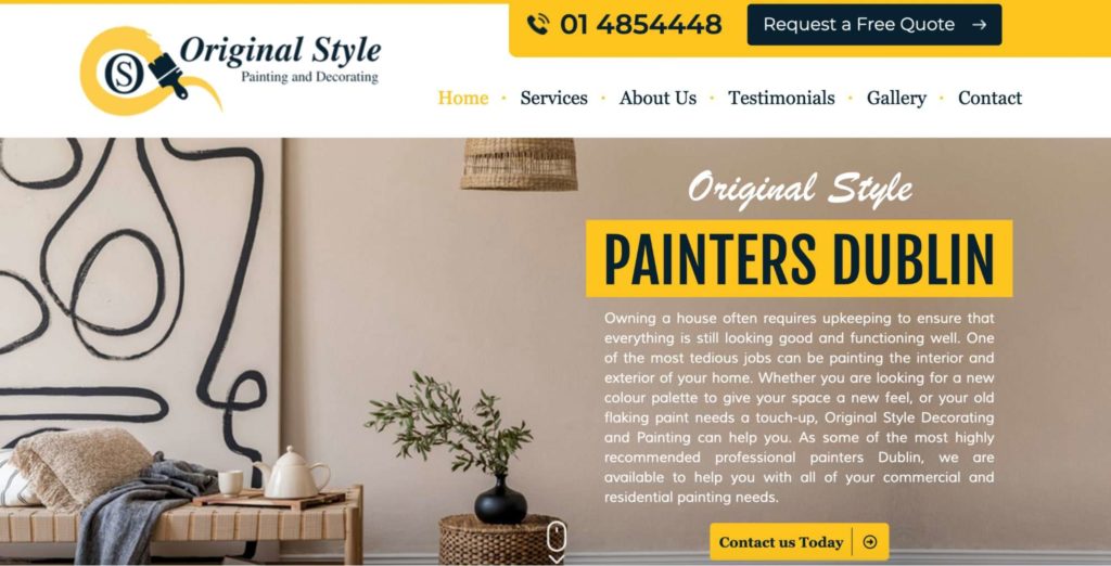 Original Style Painting and Decorating Homepage