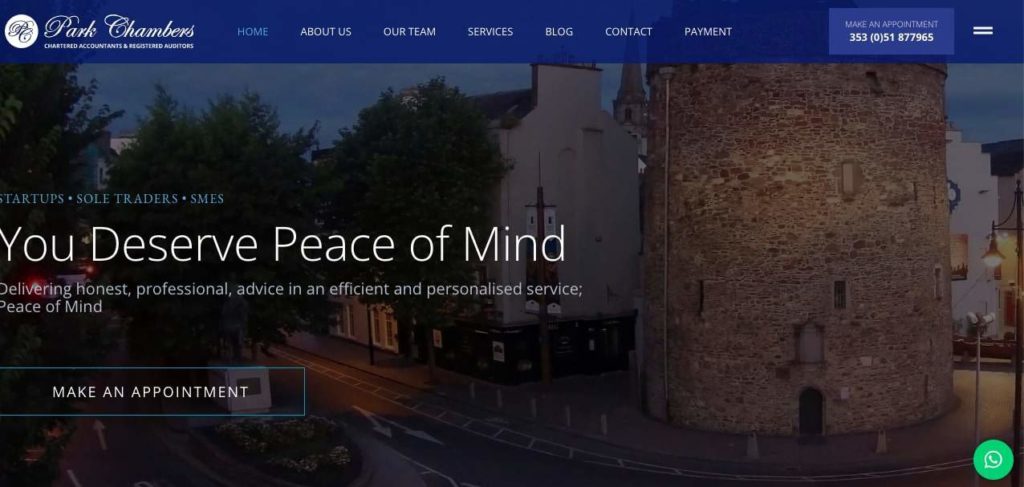 Park Chambers Homepage