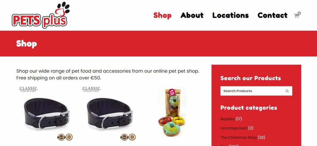 Pets Plus Homepage