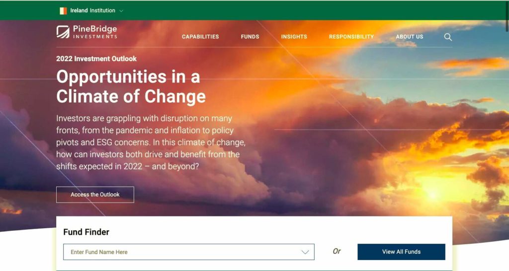 PineBridge Investments Homepage