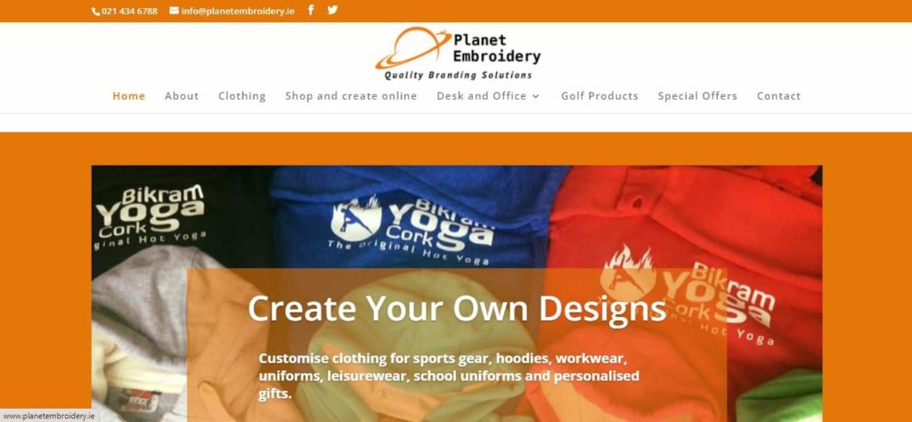 Planet Embroidery Homepage