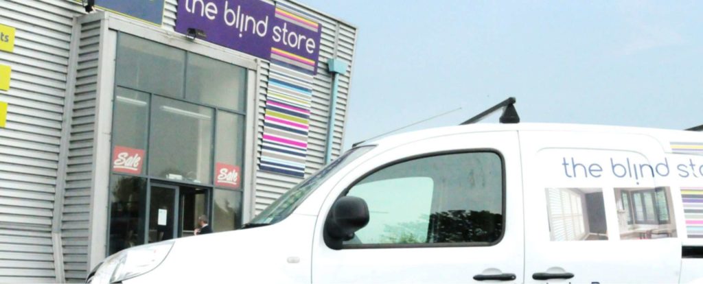 The Blind Store Homepage