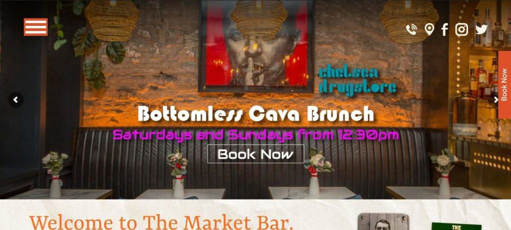 The Market Bar Homepage